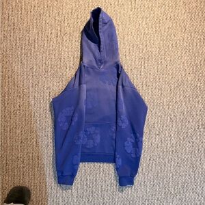 BLUE DENIM TEARS MONO WREATH HOODIE